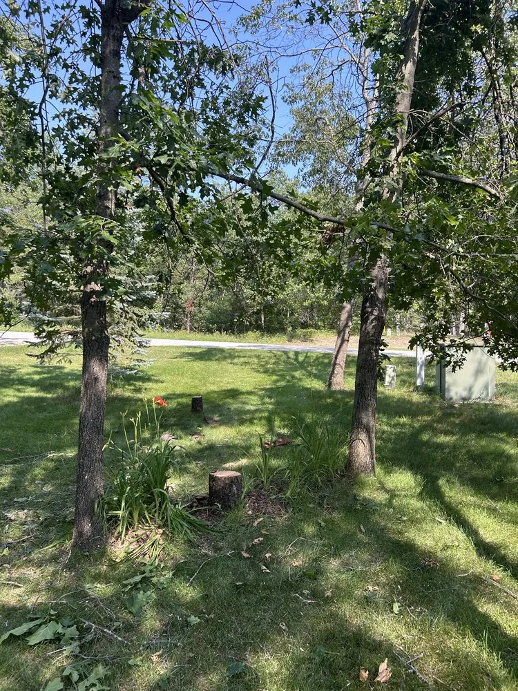 Professional garden landscaping for residential properties in Indian River, MI by A & T Services