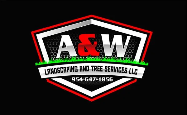 A & W Landscaping And Tree Services Logo