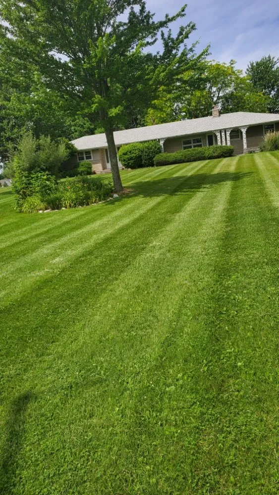 Custom lawn care service for year-round maintenance in Fort Wayne, IN by A & Z Lawn Care Services
