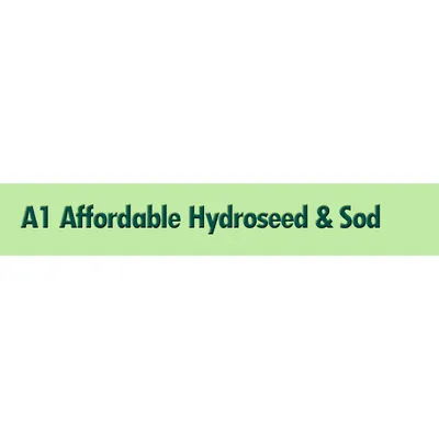 A-1 Affordable Hydroseed & Sod Logo