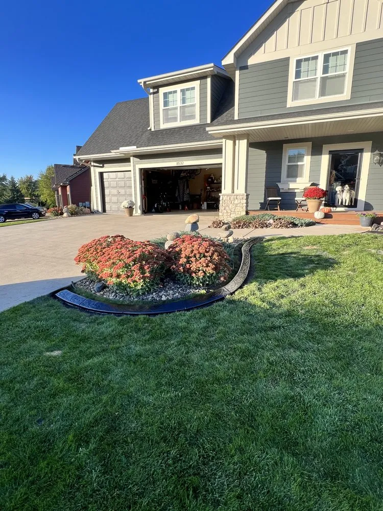 Affordable landscape installation in Farmington, MN by A-1 Curb Appeal