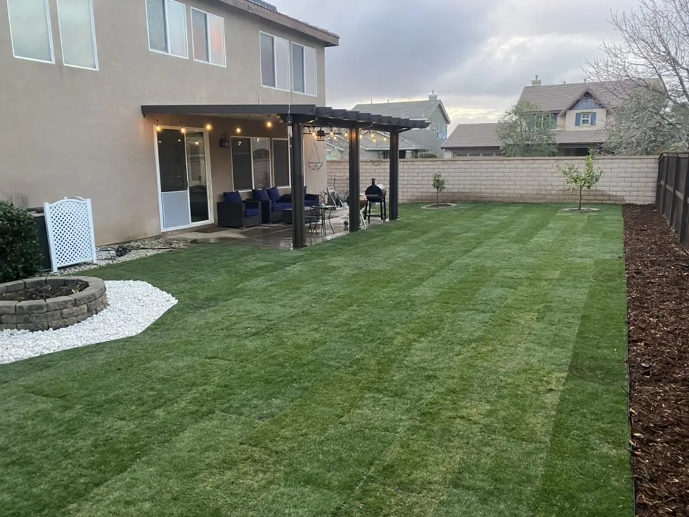 Top-rated landscape installation with custom design in Hemet, CA by A-1 Landscape & Tree Experts