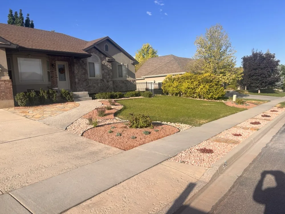 Affordable outdoor landscaping for year-round maintenance in St. George, UT by A-1 Landscape And Concrete