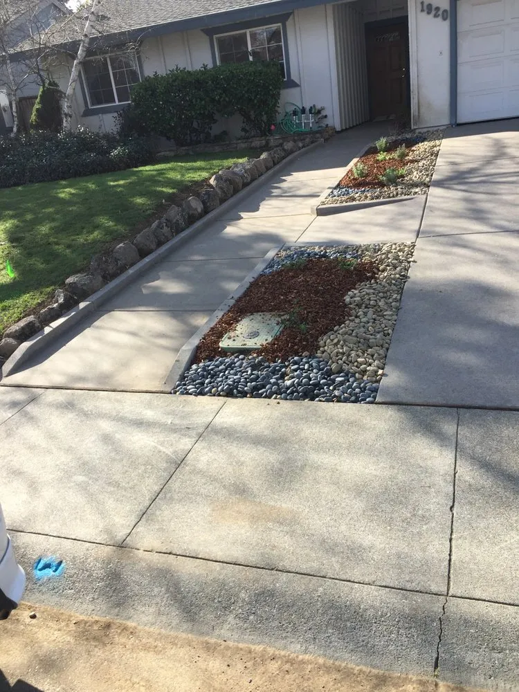 Professional outdoor landscaping for residential properties in Dixon, CA by A-1 Landscaping & Yard Maintenance
