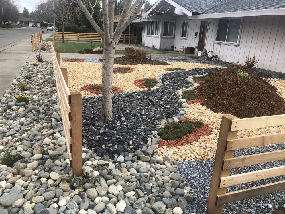 Expert outdoor landscaping with custom design across Dixon, CA - A-1 Landscaping & Yard Maintenance