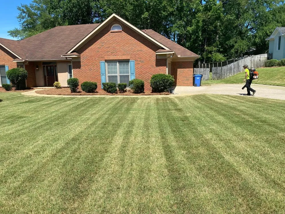 Custom outdoor landscaping for homes in Columbus, GA by A-1 Lawn Care