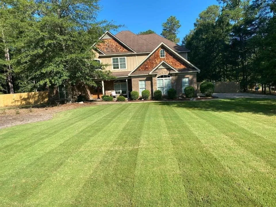 Local landscape installation in Columbus, GA by A-1 Lawn Care