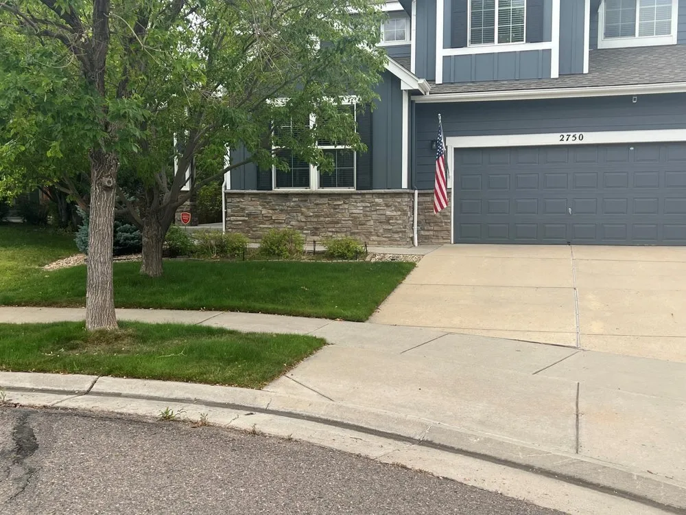 Custom garden landscaping in Erie, CO by A-1 Lawn Service