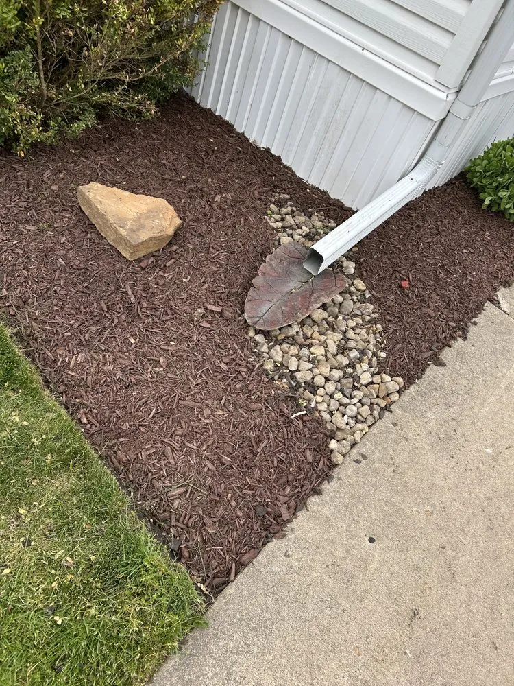 Professional garden landscaping with custom design in Malta, IL by A-1 Munoz Landscaping