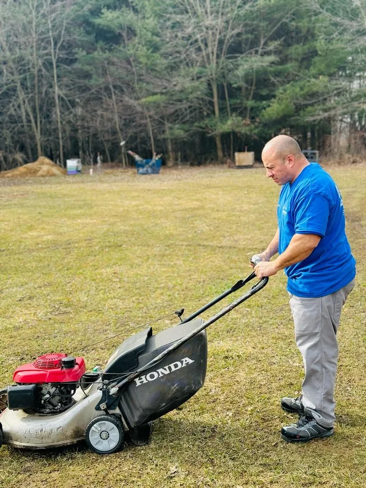 Custom residential landscaping with custom design in Lansing, MI by A 1 Service