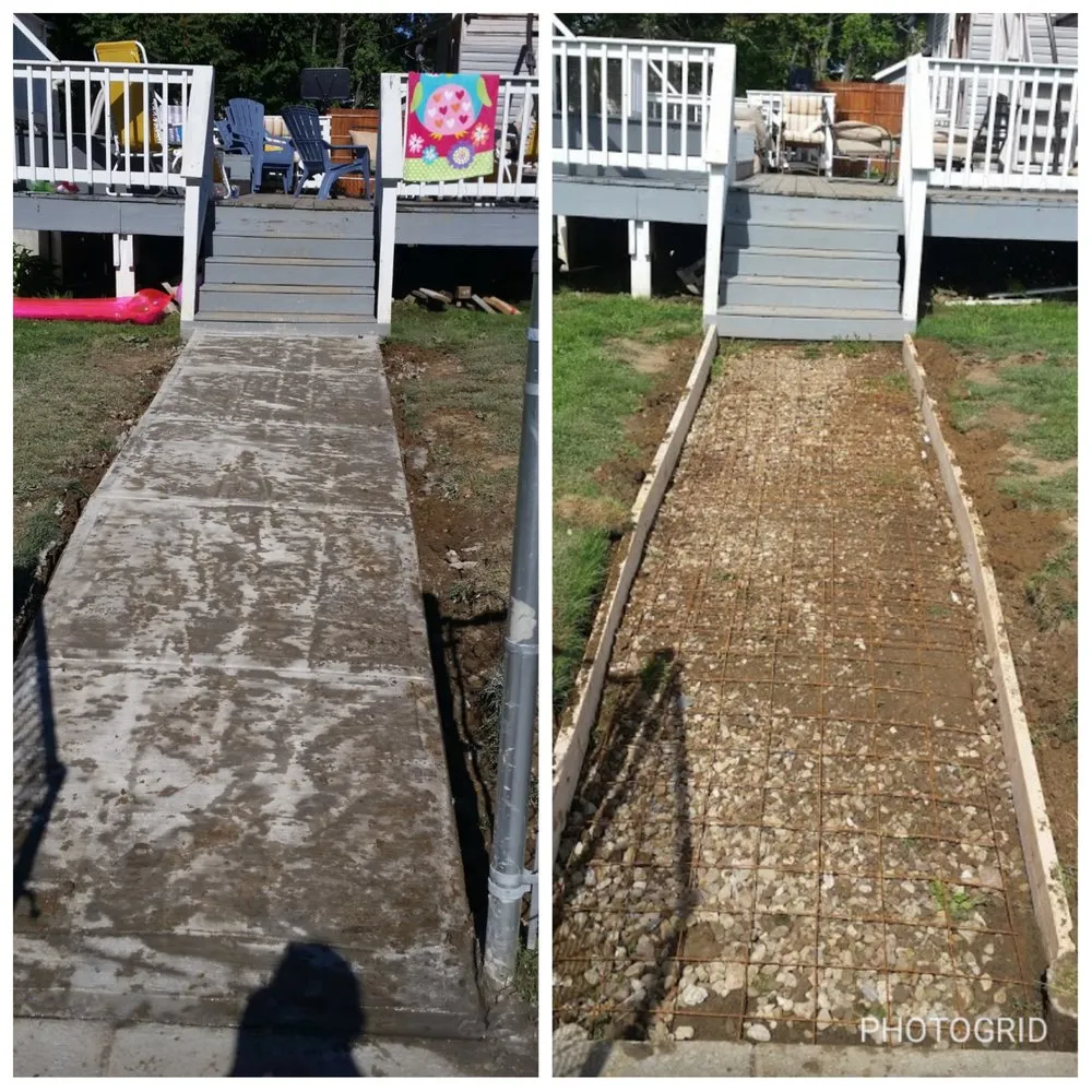 Reliable lawn care service with custom design in Youngstown, OH by A 1 Services Landscaping & Construction