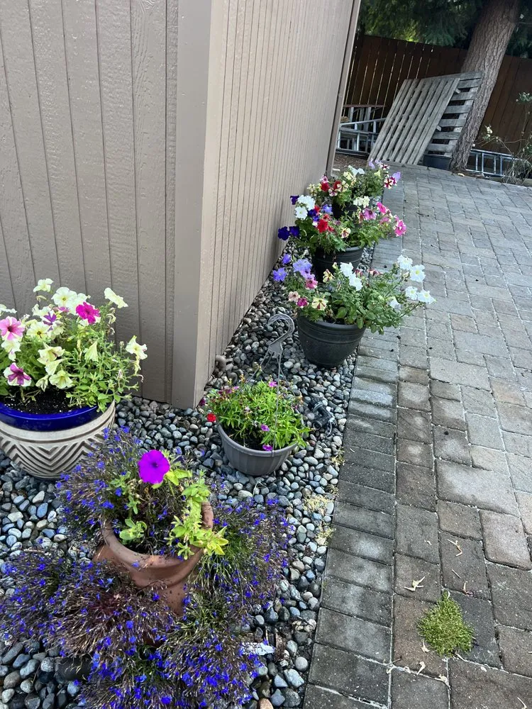 Custom outdoor landscaping with custom design across Renton, WA - A-1 Sheer Gardening And Landscaping