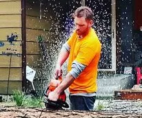 Affordable landscape installation in Anoka, MN by A-1 stump Monkey