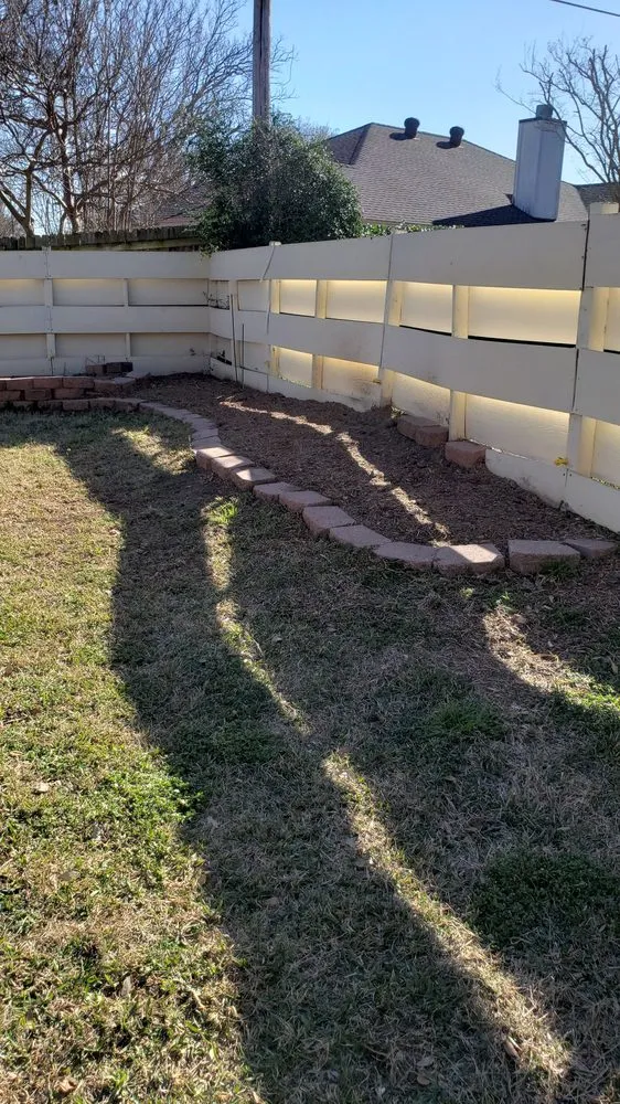 Professional garden landscaping for residential properties in Fort Worth, TX by A-1 Tree Service