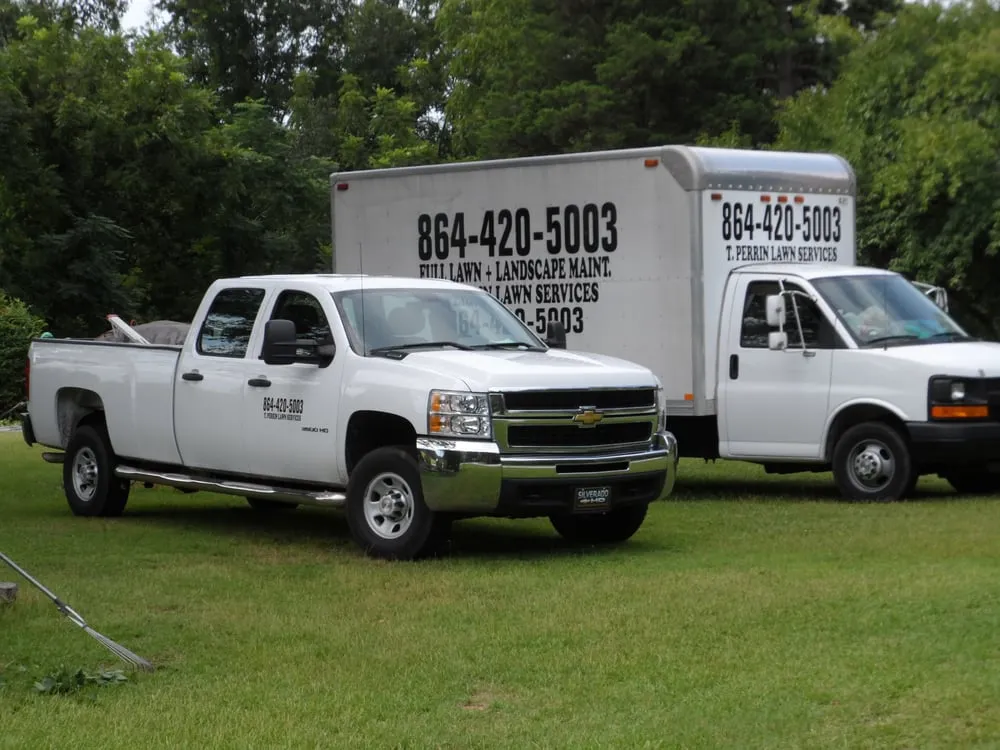 Professional garden landscaping in Greenville, SC by A-1T Perrin Lawn Services