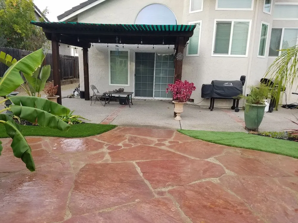 Local landscape design for residential properties in Vacaville, CA by A-2-Z Landscaping