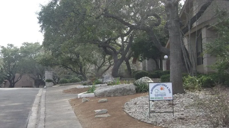 Reliable garden landscaping experts serving San Antonio, TX - A-Affordable Lawn & Tree