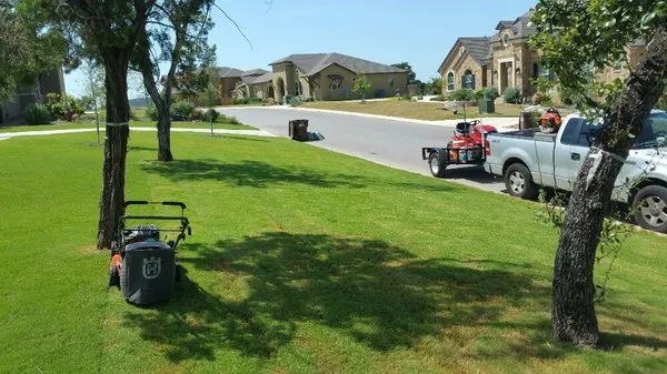 A+ Affordable lawn service Logo