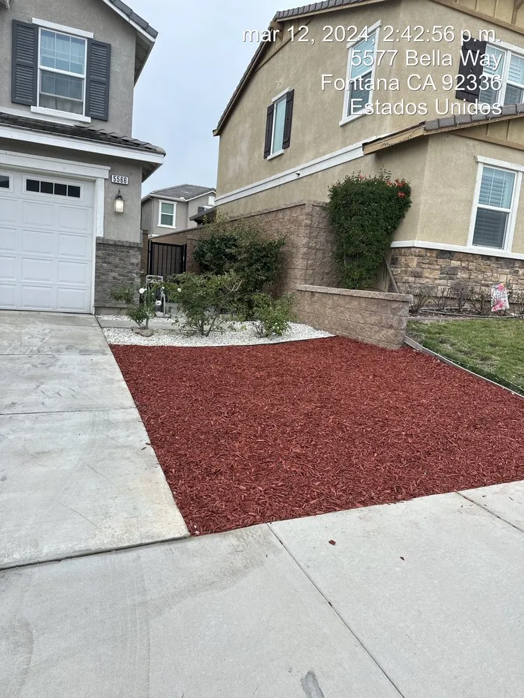 Top-rated garden landscaping in Fontana, CA - A. Amezcua Landscaping