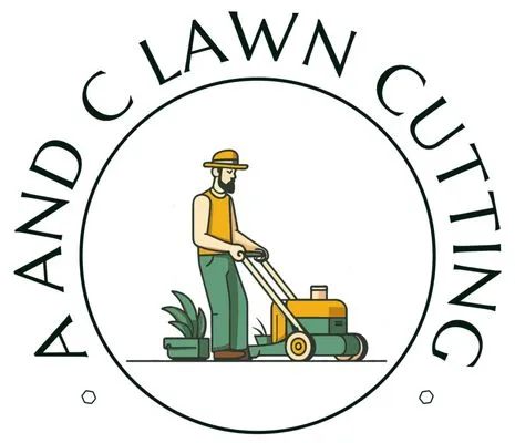 A and C Lawn Cutting Logo
