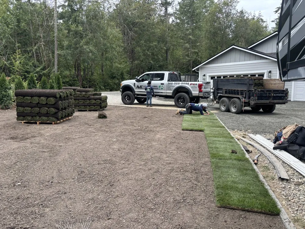 Top-rated yard maintenance in Belfair, WA by A and E Landscaping