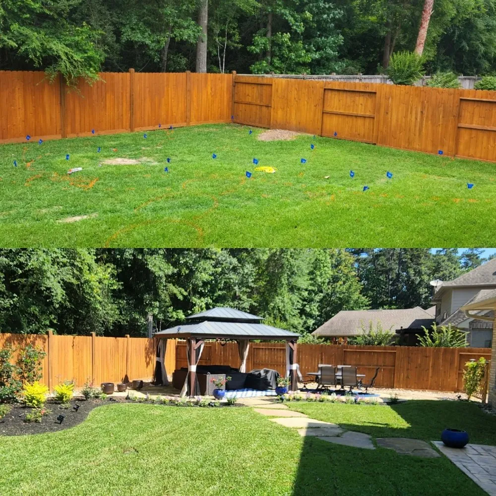 Affordable landscape installation experts serving Magnolia, TX - A and J Outdoor Improvements