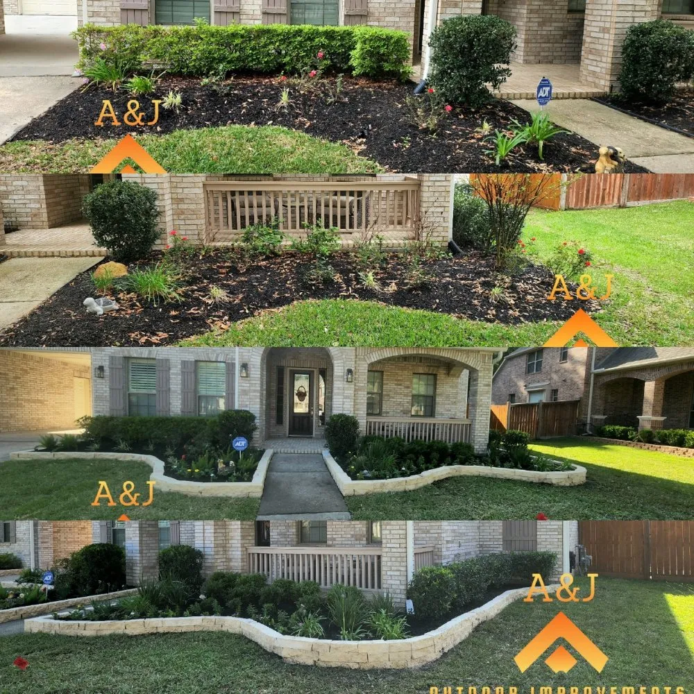 Top-rated outdoor landscaping experts serving Magnolia, TX - A and J Outdoor Improvements