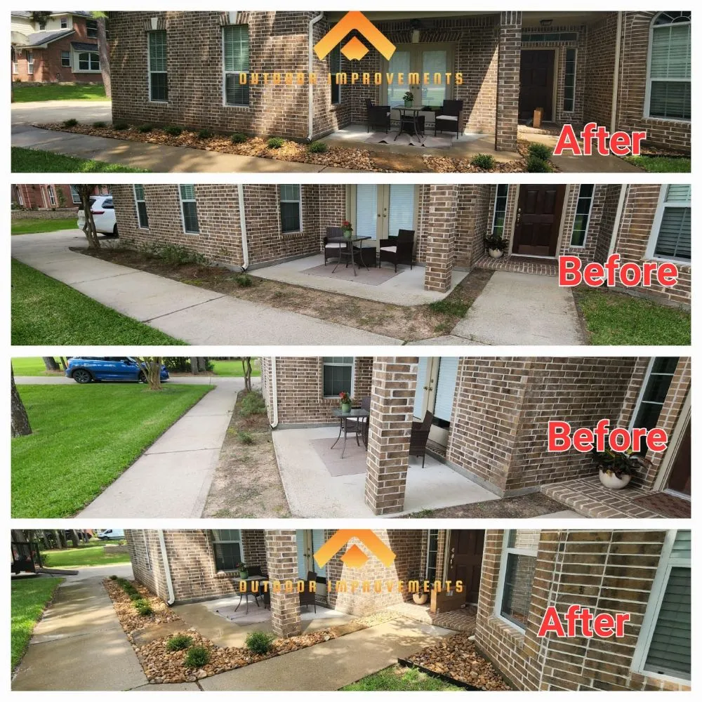 Affordable residential landscaping for outdoor upgrades in Magnolia, TX by A and J Outdoor Improvements