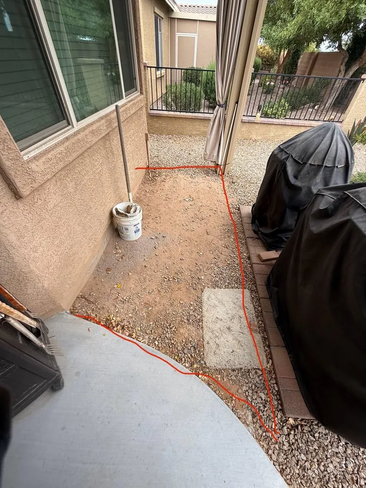 Affordable garden landscaping for homes in Casa Grande, AZ by A-aron Landscaping Maintenance