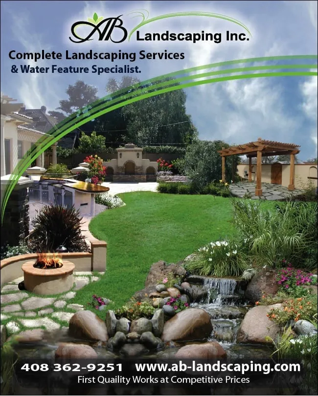 Reliable garden landscaping experts serving San Jose, CA - A B Landscaping