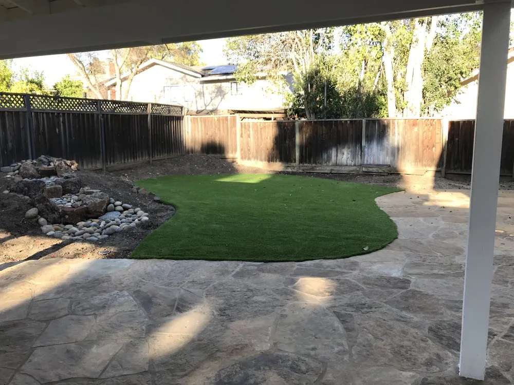 Custom lawn care service for homes in San Jose, CA by A B Landscaping