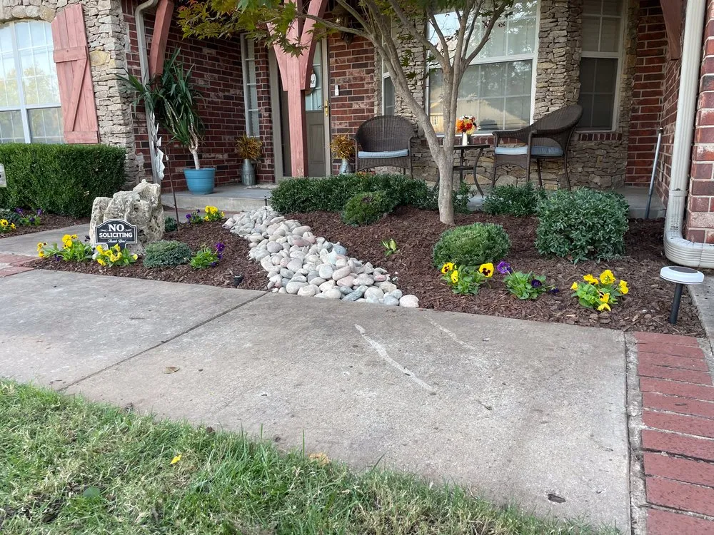 Affordable outdoor landscaping in Broken Arrow, OK - A-better Lawn and Landscape