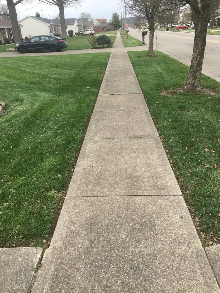 Professional lawn mowing service for residential properties in Middletown, OH by A Better Lawn care