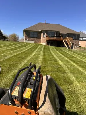 A Better Lawn care Logo