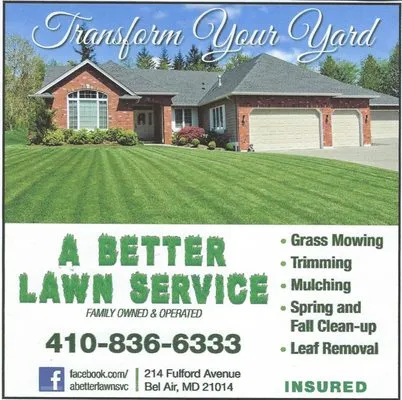 A Better Lawn Service Logo