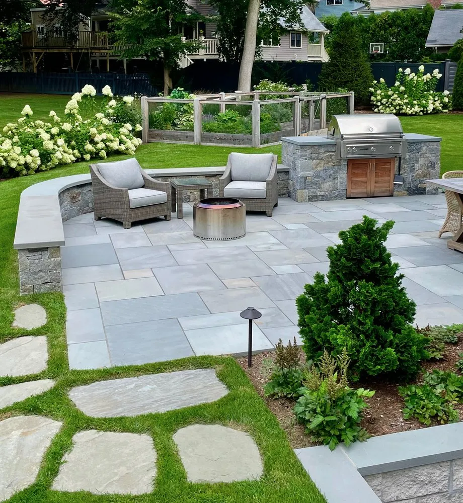 Affordable garden landscaping in Waltham, MA - A Bonadio & Sons