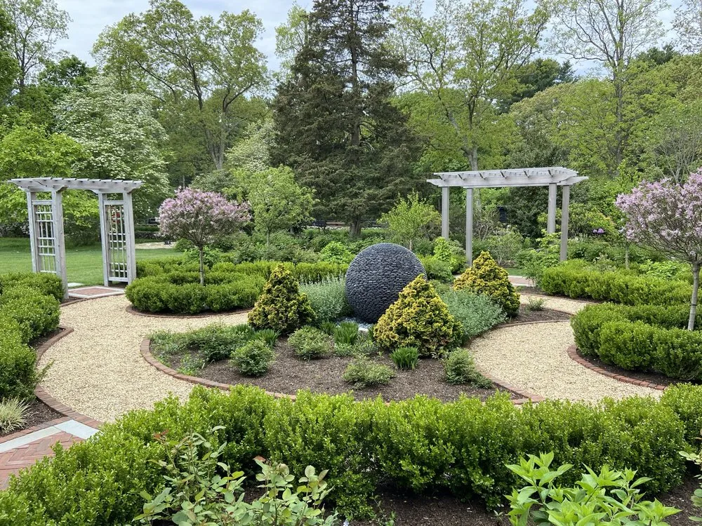 Custom garden landscaping in Waltham, MA - A Bonadio & Sons