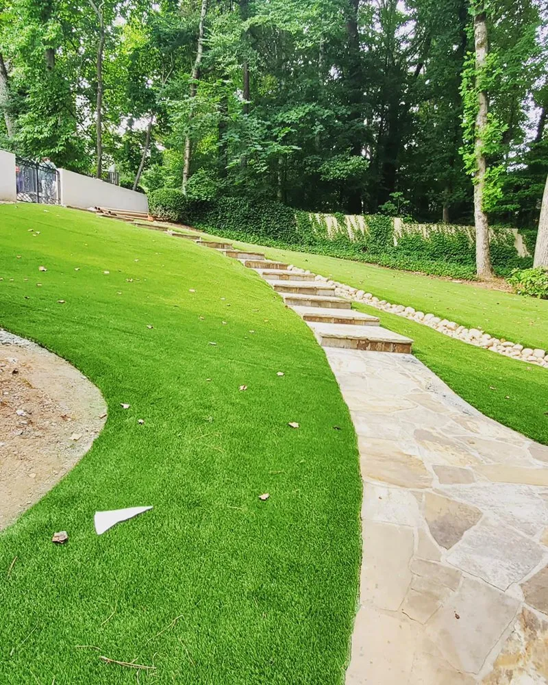 Affordable residential landscaping in Norcross, GA - A Burst of Color