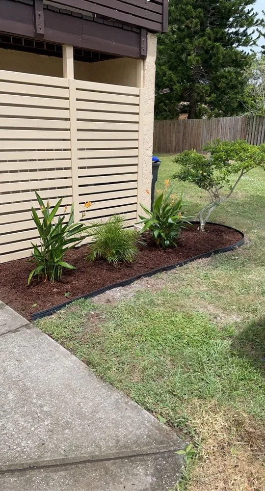 Professional outdoor landscaping in Titusville, FL by A Busy Bee’s Landscaping