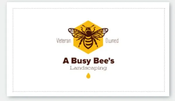 A Busy Bee’s Landscaping Logo