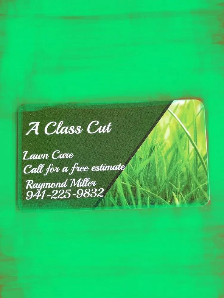 Reliable lawn mowing service in Sarasota, FL by A Class Cut