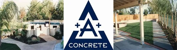 A++ Concrete Logo
