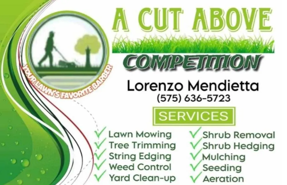 Local lawn care service in Las Cruces, NM - A Cut Above Competition