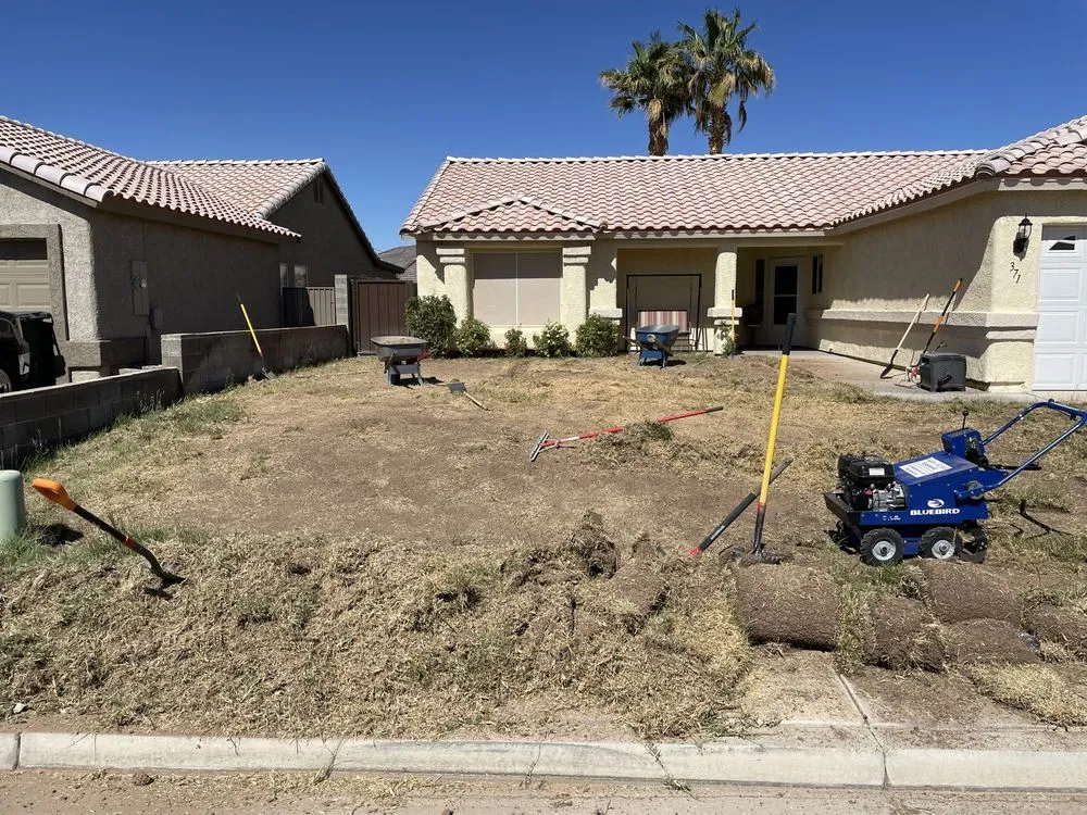 Professional landscape design for beautiful yards in Mesquite, NV by A Cut Above Landscape Lawn Care And Pruning