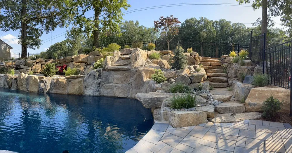 Affordable landscape design in Jamesburg, NJ by A Cut Above Landscaping