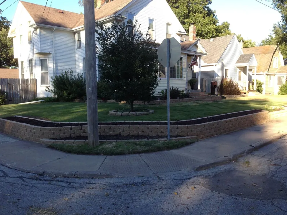 Professional lawn care service with custom design across Davenport, IA - A Cut Above Lawn and Landscape