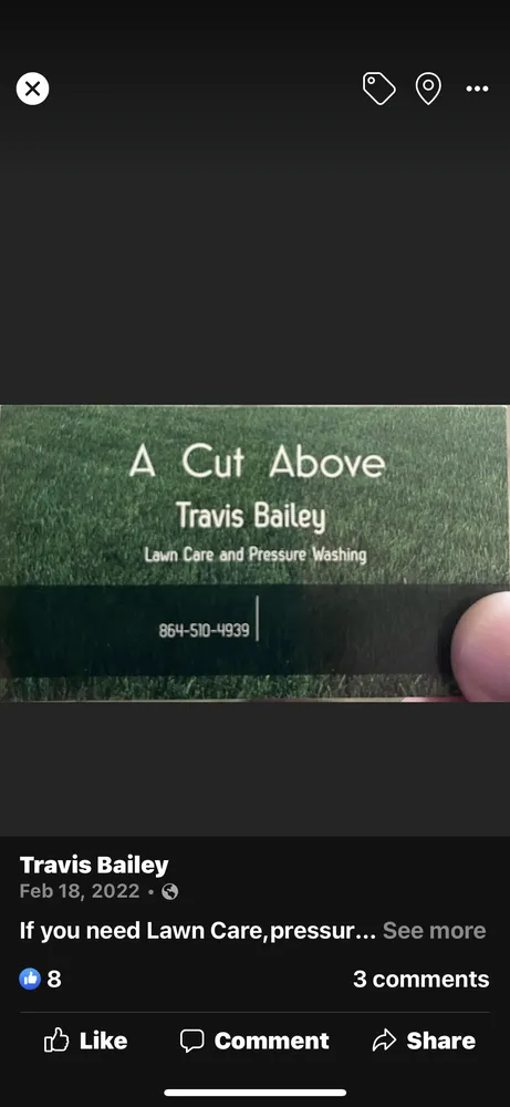 Professional lawn mowing service in Landrum, SC - A Cut Above Lawn Care & Pressure Washing