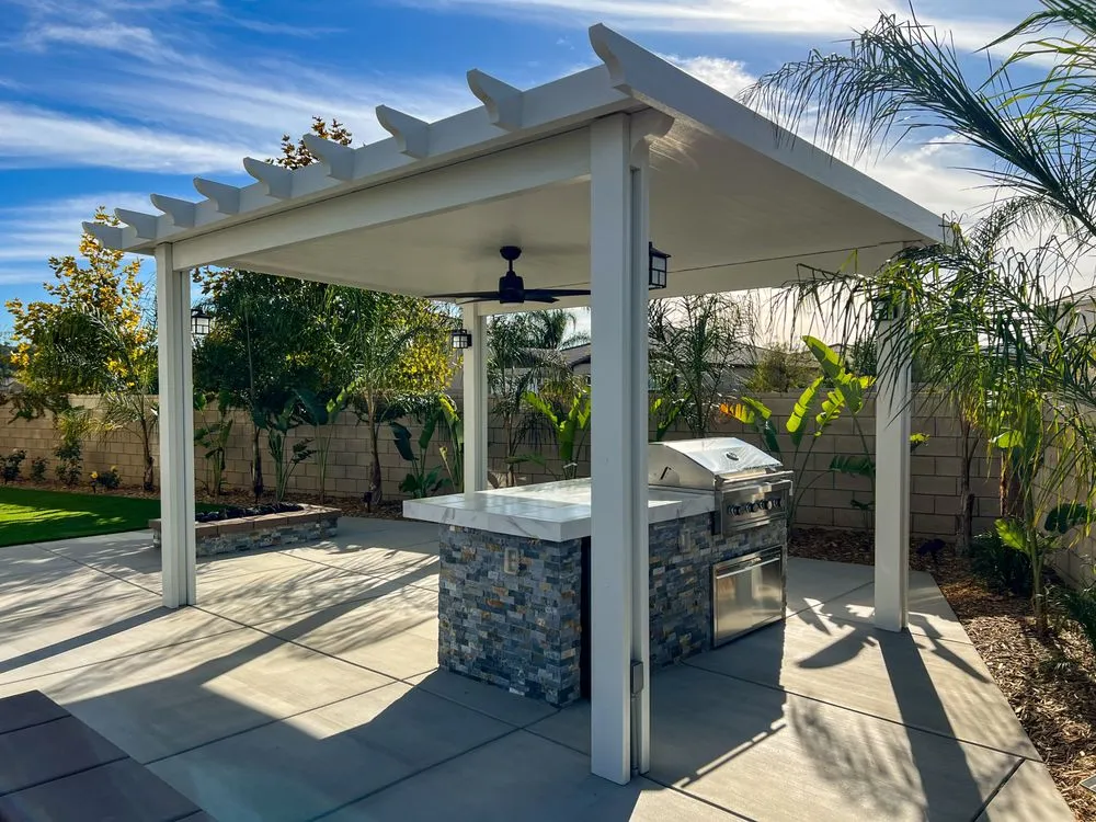 Professional landscape installation in Menifee, CA - A Cut Above Pools