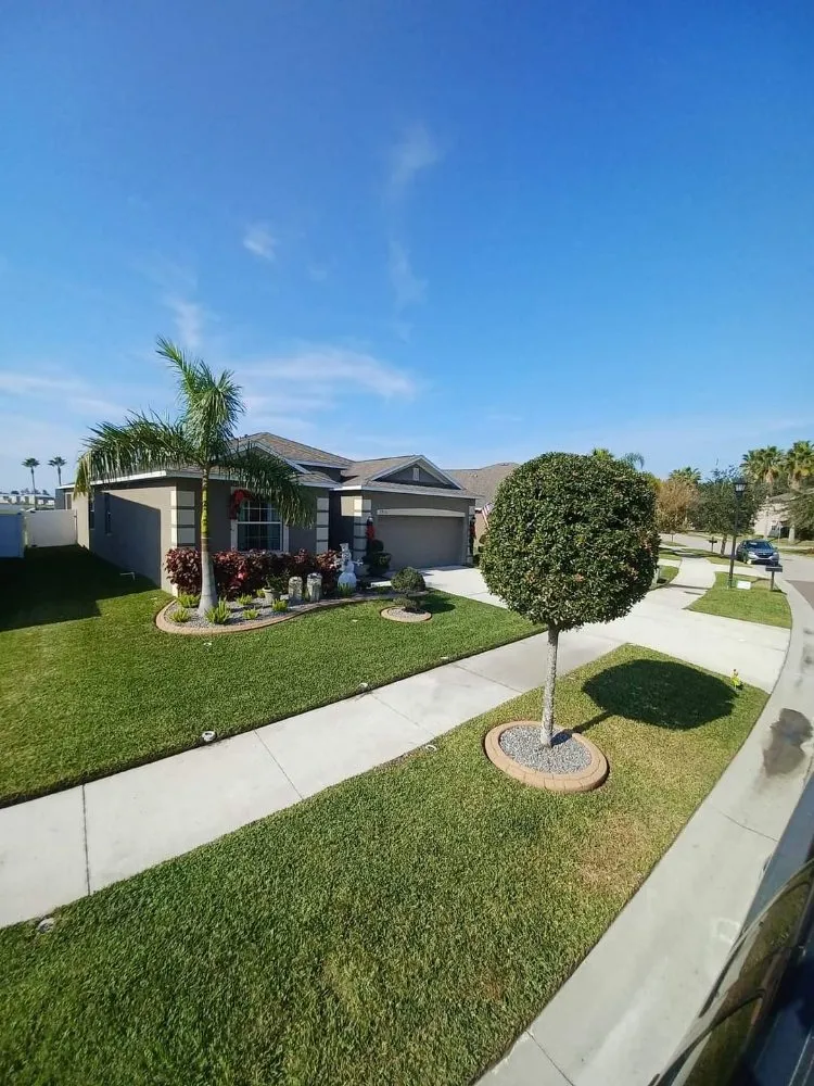 Custom landscape design for outdoor upgrades across Gibsonton, FL - A Cut Above The Best Lawn Care