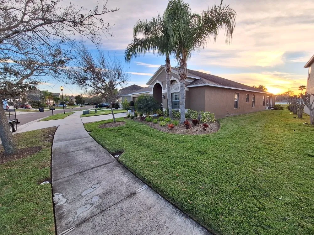 Custom residential landscaping experts serving Gibsonton, FL - A Cut Above The Best Lawn Care